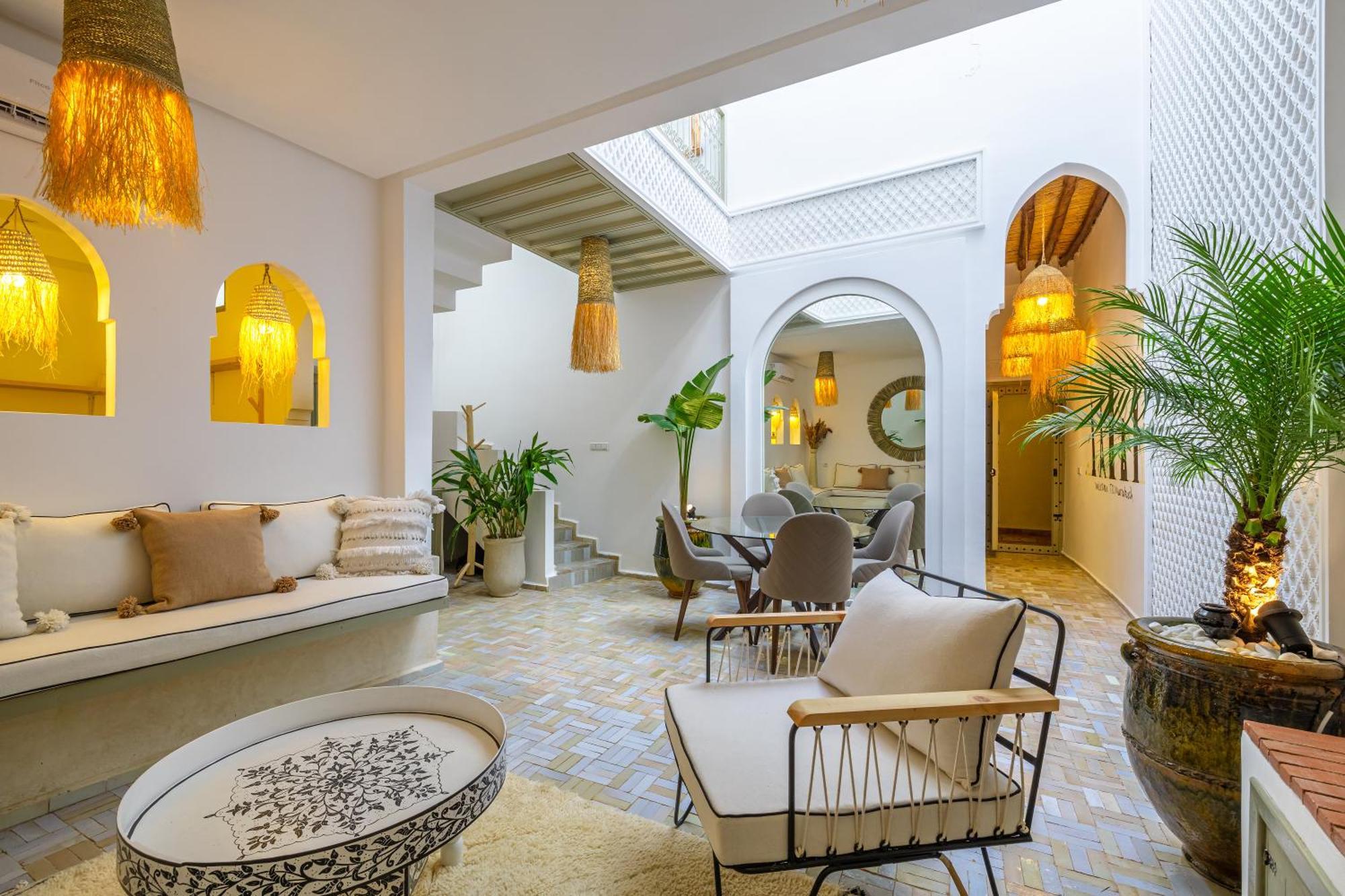 Riad Zahra Bed And Breakfast Marrakesh Eksteriør bilde